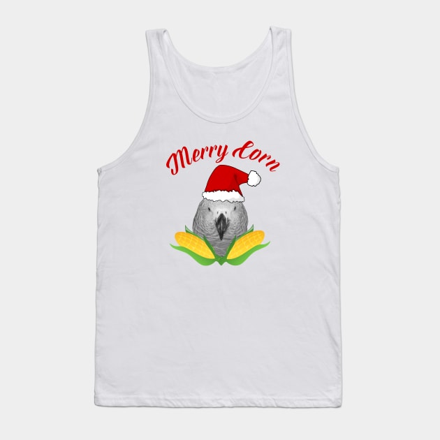 Merry Corn Tank Top by Einstein Parrot